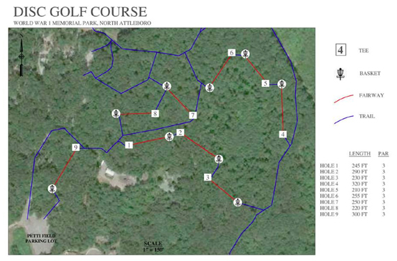 disc golf hole