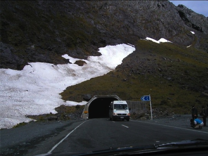 Tunnel to the Paradise of Milford Sound